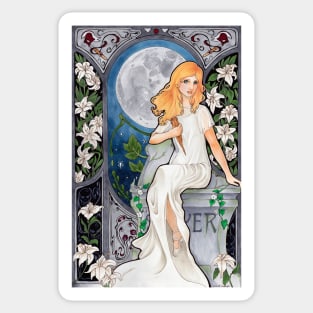 Buffy Art Nouveau Sticker